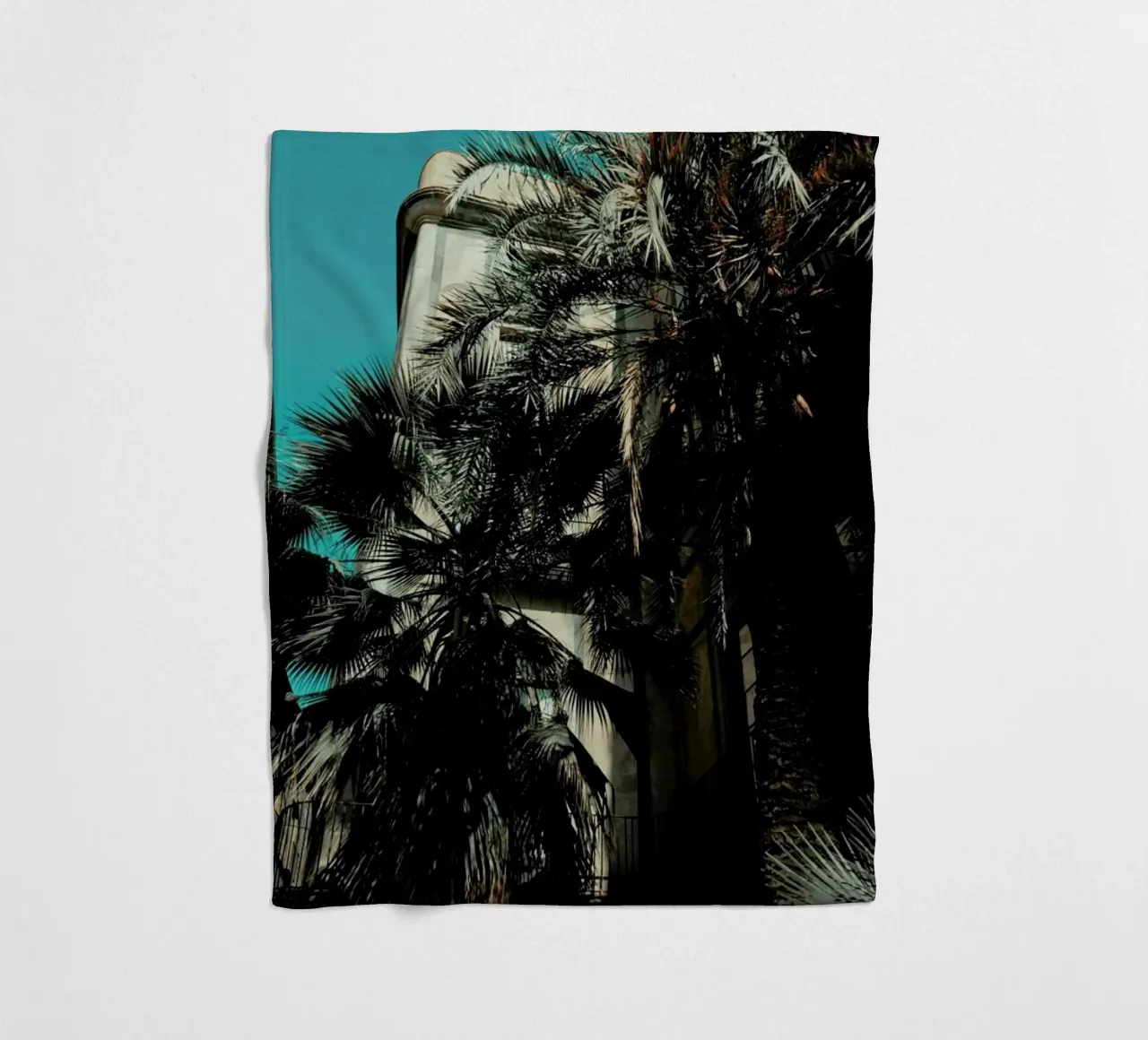 Palms XII coperta in pile da Sebastian Hilgetag