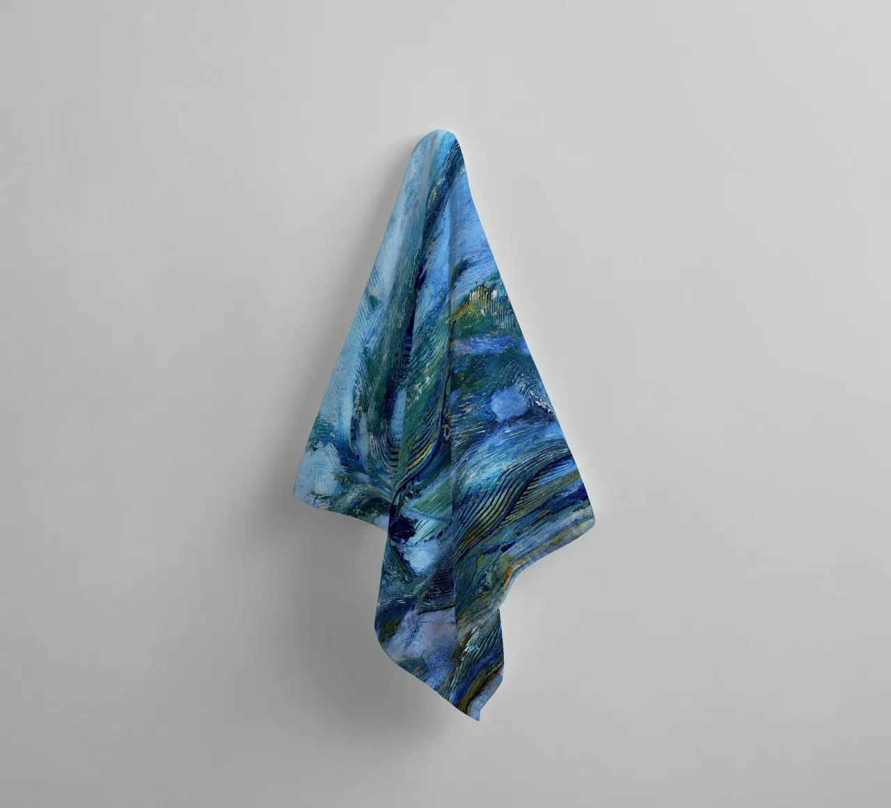 AQUATIC DREAM asciugamano da bagno da Thierry Vobmann Abstract painting