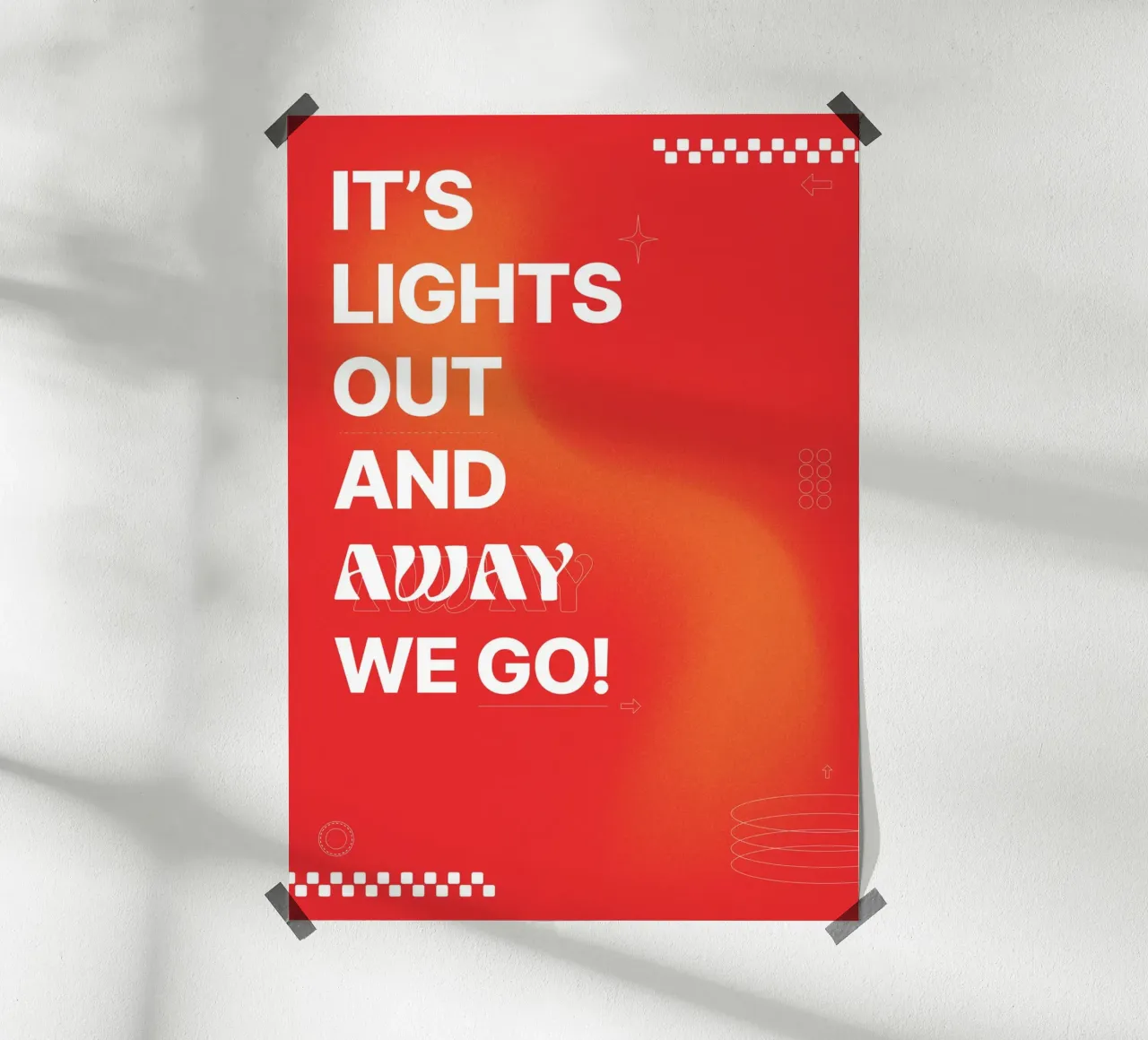 Its Lights Out F1 carta hahnemühle da OkleoStudio