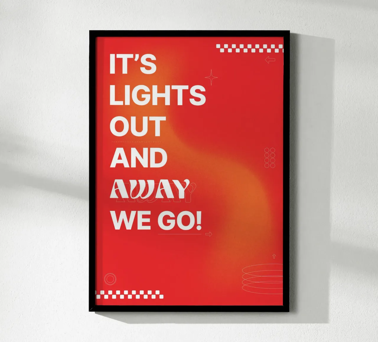 Its Lights Out F1 carta hahnemühle da OkleoStudio