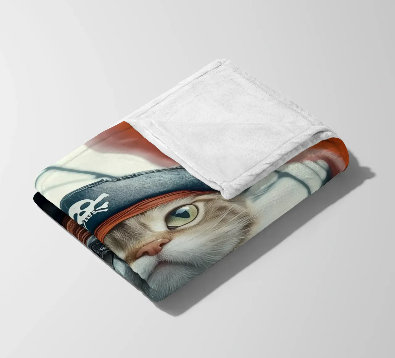 He is a pirate No. 02 coperta in pile da lazydaypaper