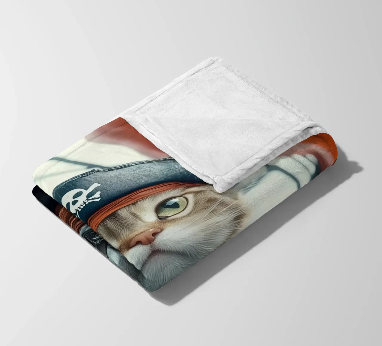He is a pirate No. 02 coperta in pile da lazydaypaper