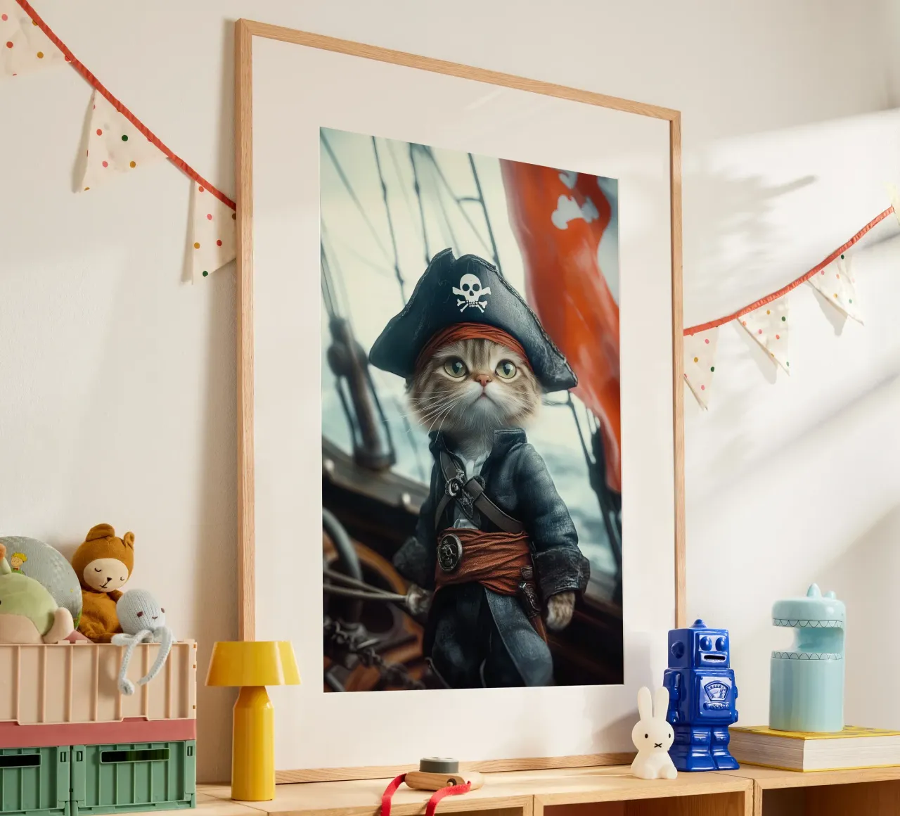 He is a pirate No. 02 carta hahnemühle da lazydaypaper