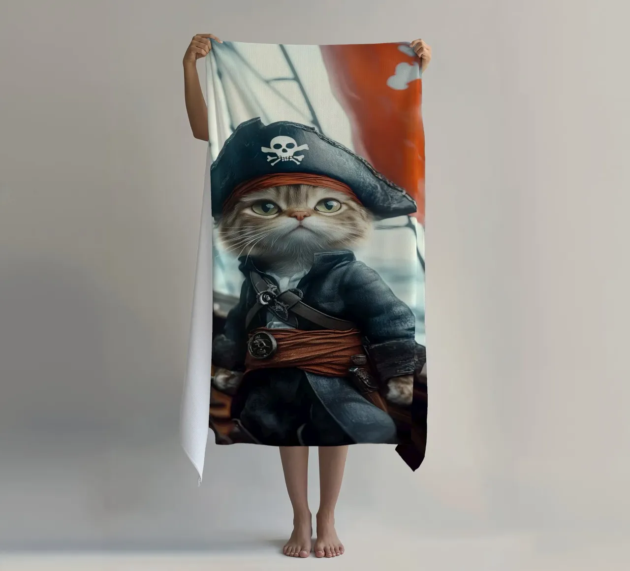 He is a pirate No. 02 telo mare da lazydaypaper