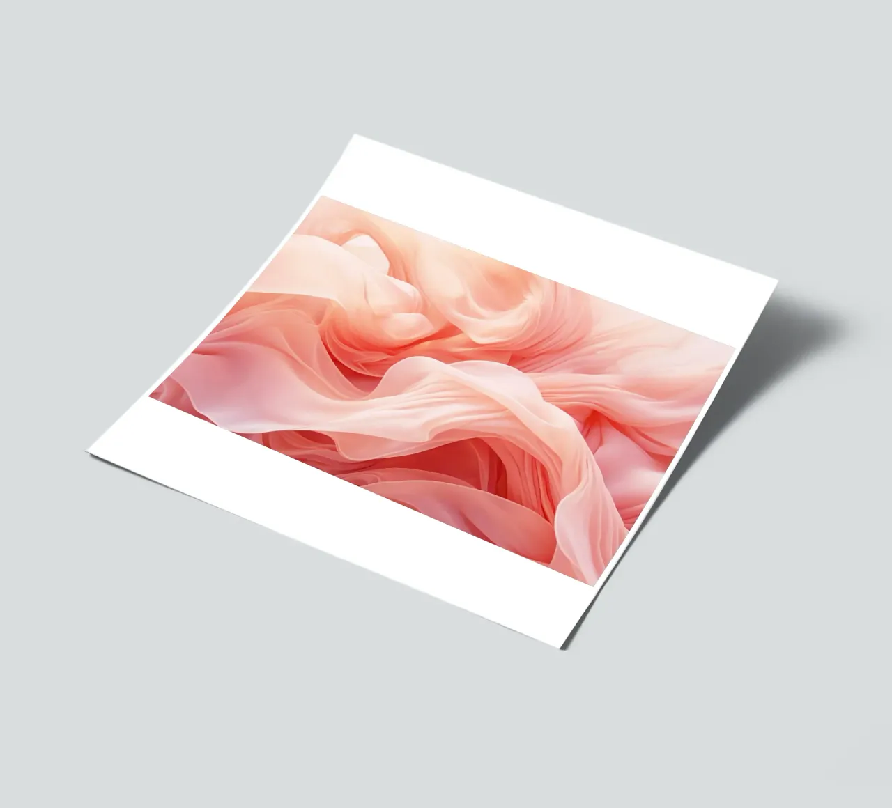 Ethereal Soft Peach Fluid Dreams Stickerbogen von Modern Muse