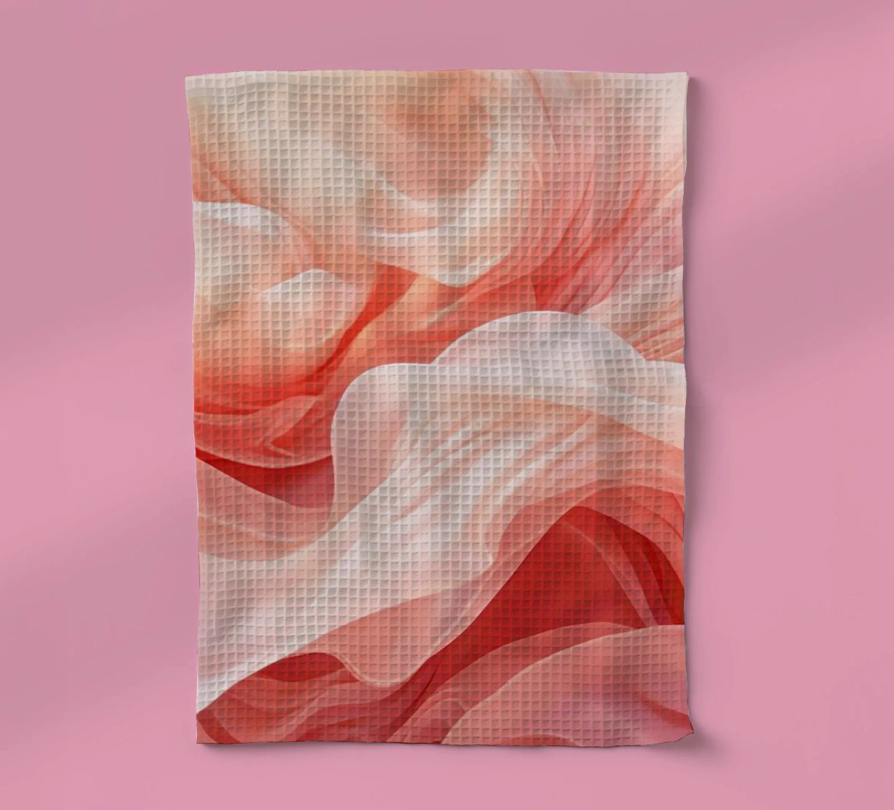 Ethereal Soft Peach Fluid Dreams torchon de Modern Muse