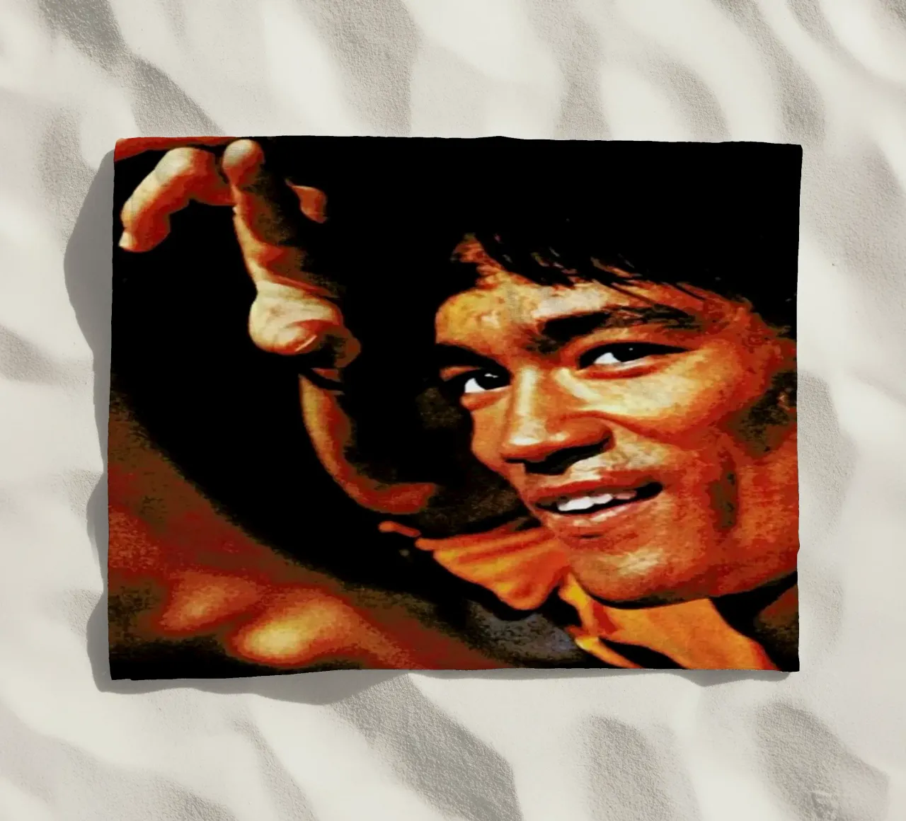 Bruce Lee in 'Game of Death' telo mare da Gallery Print and Art Limited