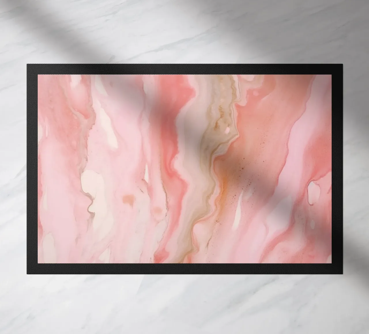 Marmo di lusso rosa confetto zerbino da Modern Muse