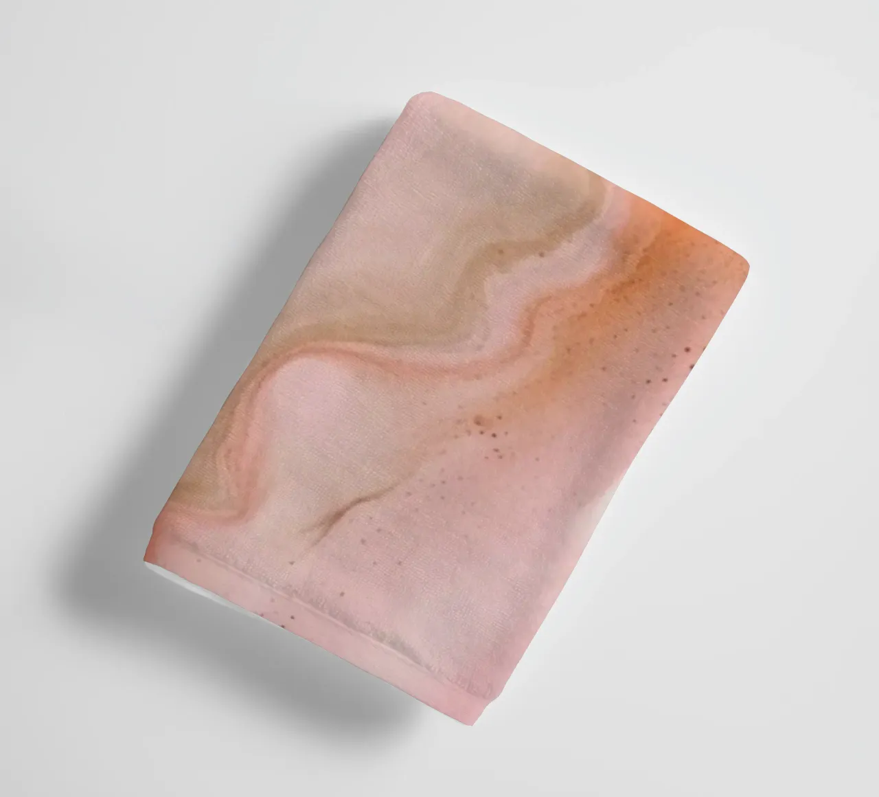 Luxury Marble Blush Pink towel by Modern Muse