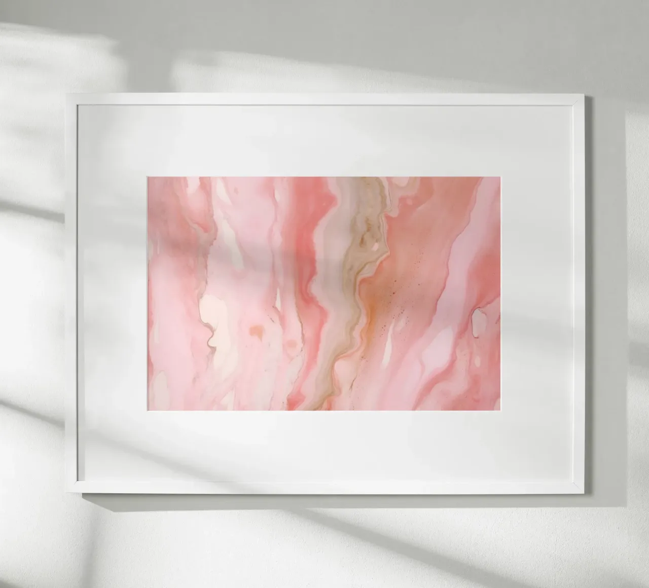 Marmo di lusso rosa confetto carta hahnemühle da Modern Muse