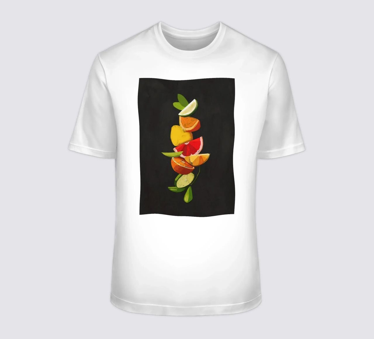 Frutta 7 scala t-shirt da LeaDArt