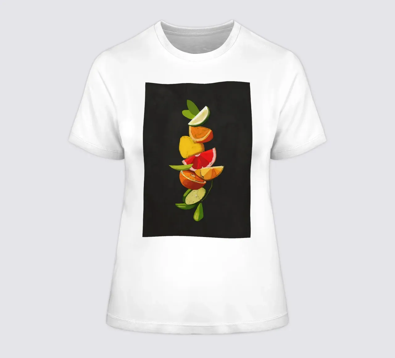 Frutta 7 scala t-shirt da donna da LeaDArt