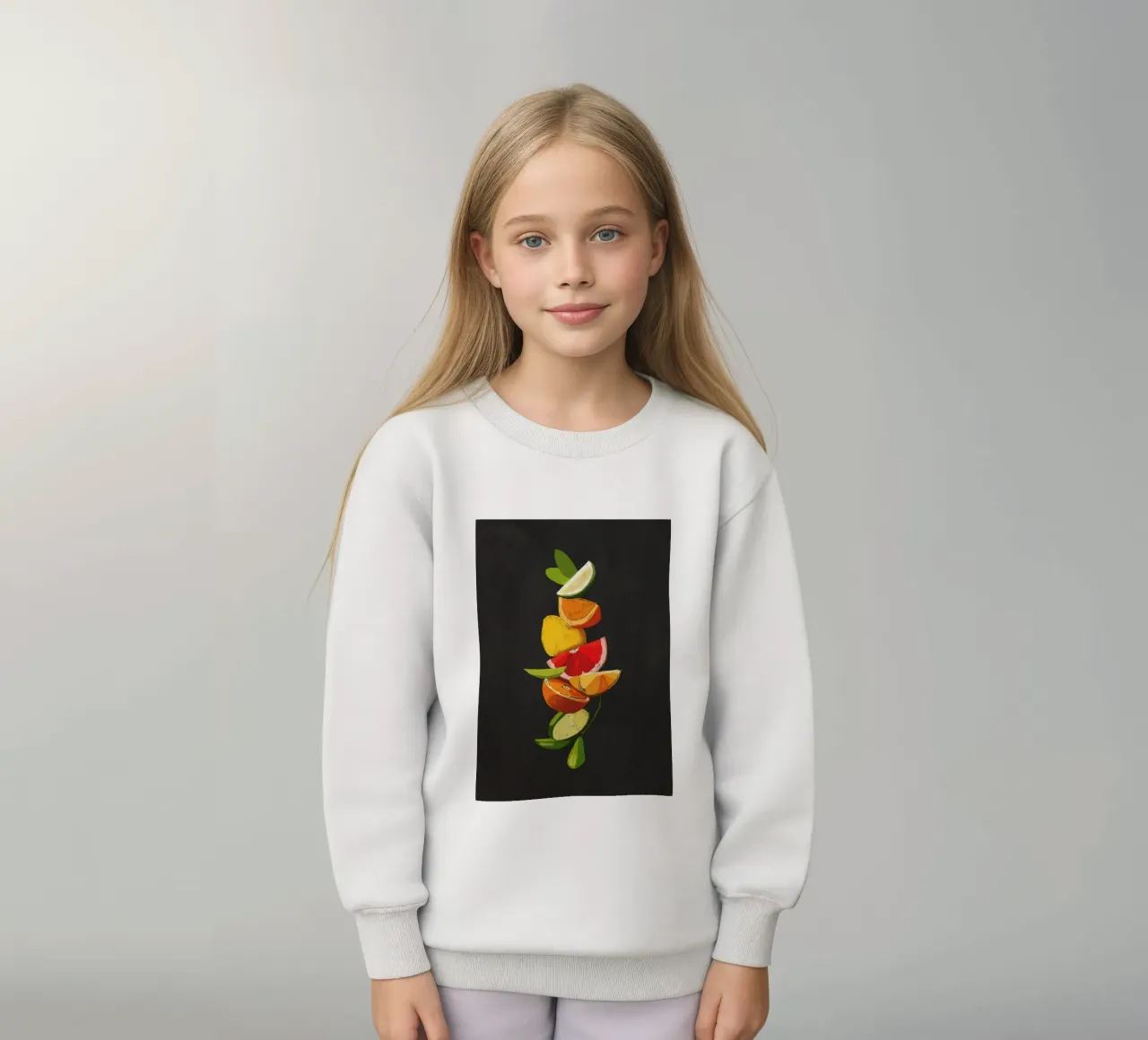 Waage Fruit 7 Kinder Sweatshirt von LeaDArt