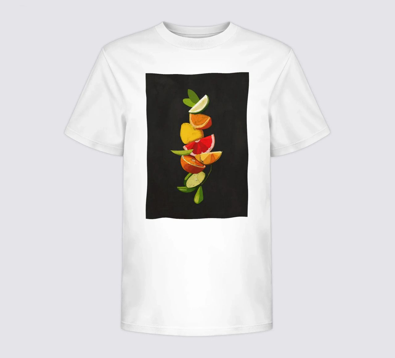 Frutta 7 scala t-shirt bambini da LeaDArt