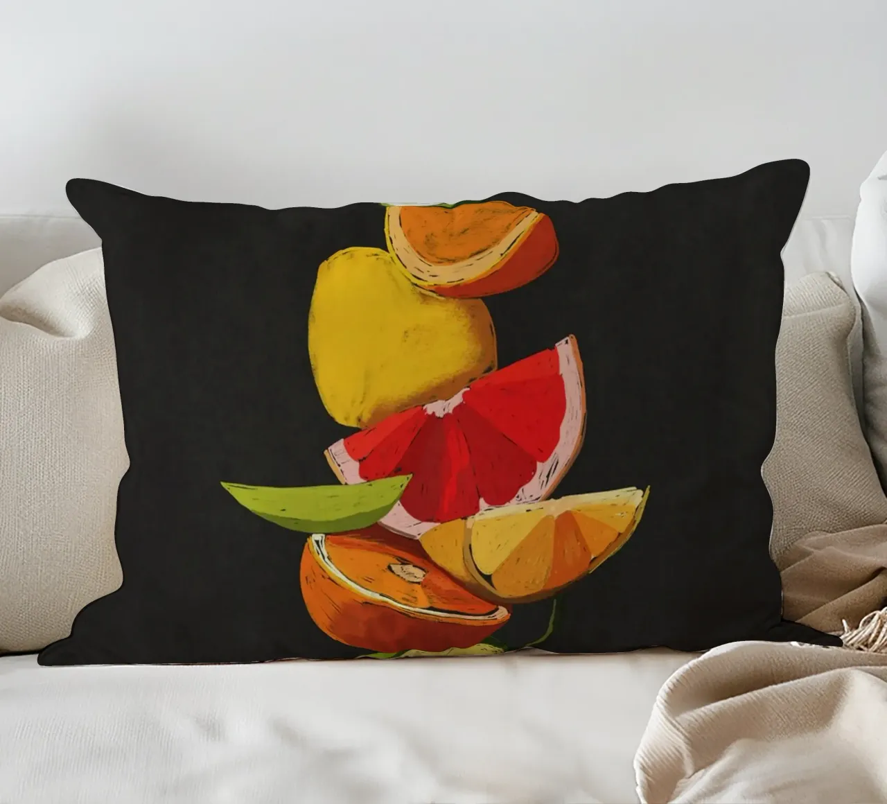 Frutta 7 scala cuscino da LeaDArt