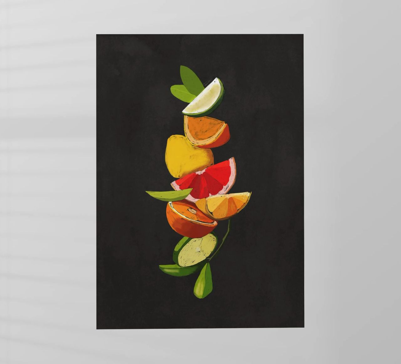 Frutta 7 scala pellicola backlit da LeaDArt