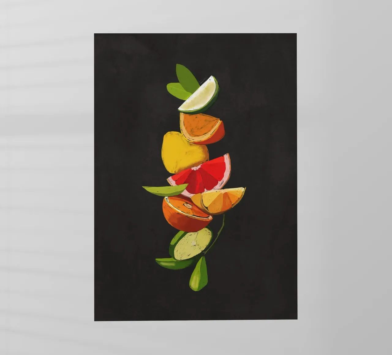 Waage Fruit 7 Backlit Folie von LeaDArt