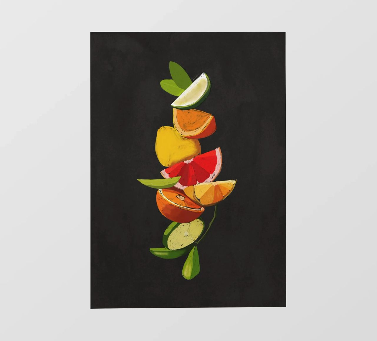 Frutta 7 scala pellicola backlit da LeaDArt