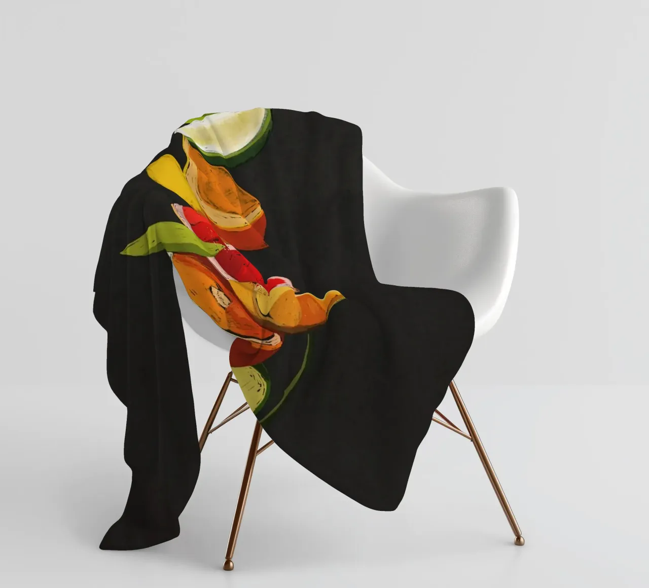 Frutta 7 scala coperta in pile da LeaDArt