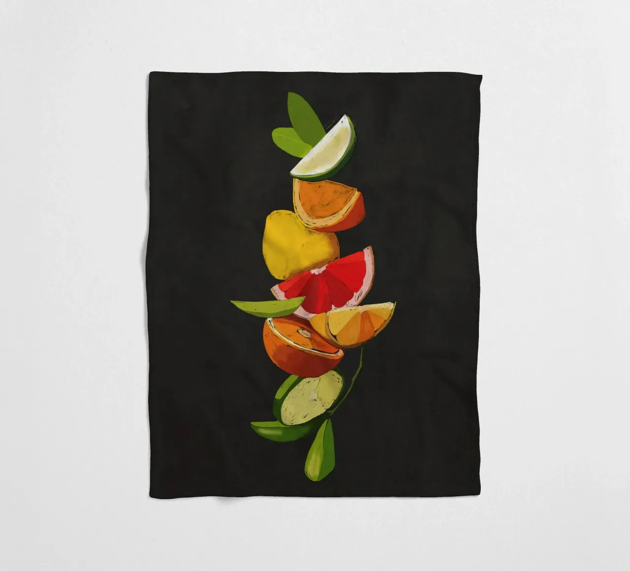 Frutta 7 scala coperta in pile da LeaDArt