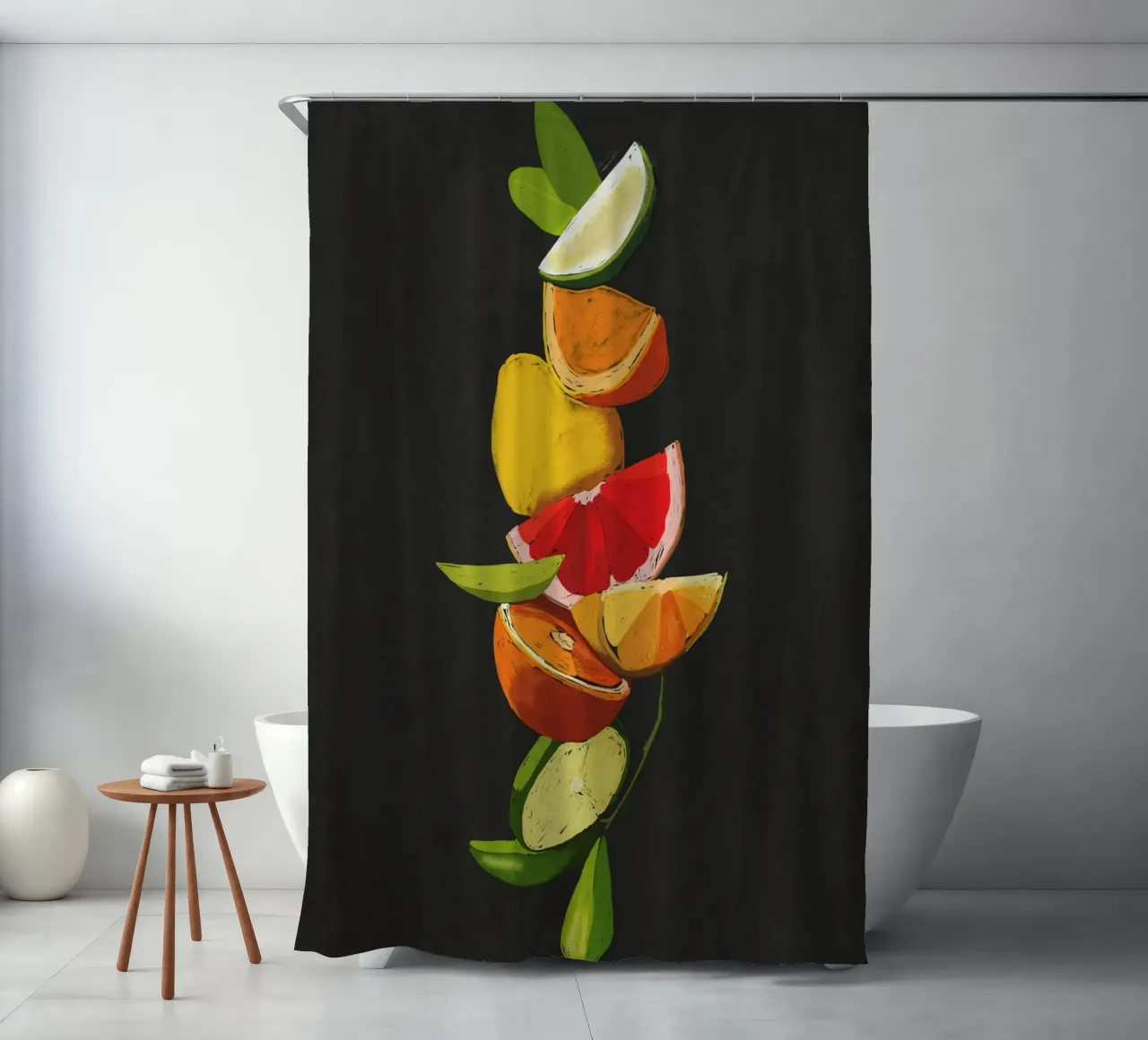 Frutta 7 scala tenda da doccia da LeaDArt