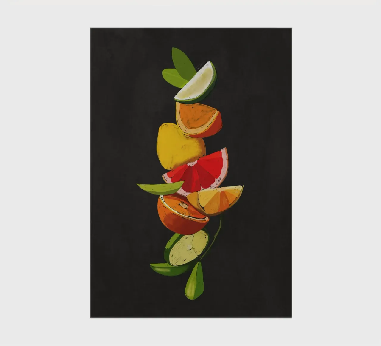 Waage Fruit 7 Notizbuch von LeaDArt