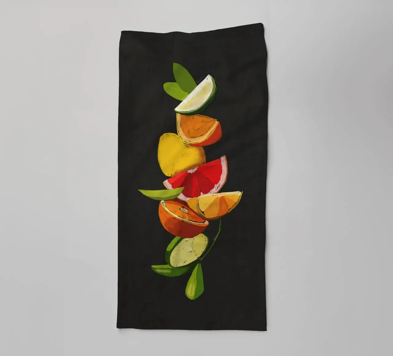 Frutta 7 scala asciugamano da bagno da LeaDArt