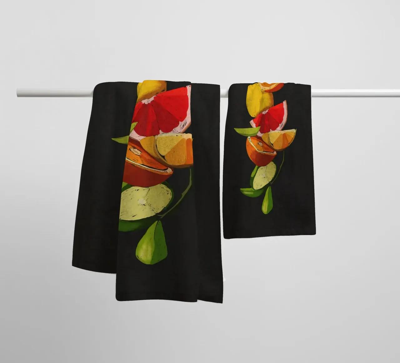 Waage Fruit 7 Handtuch von LeaDArt