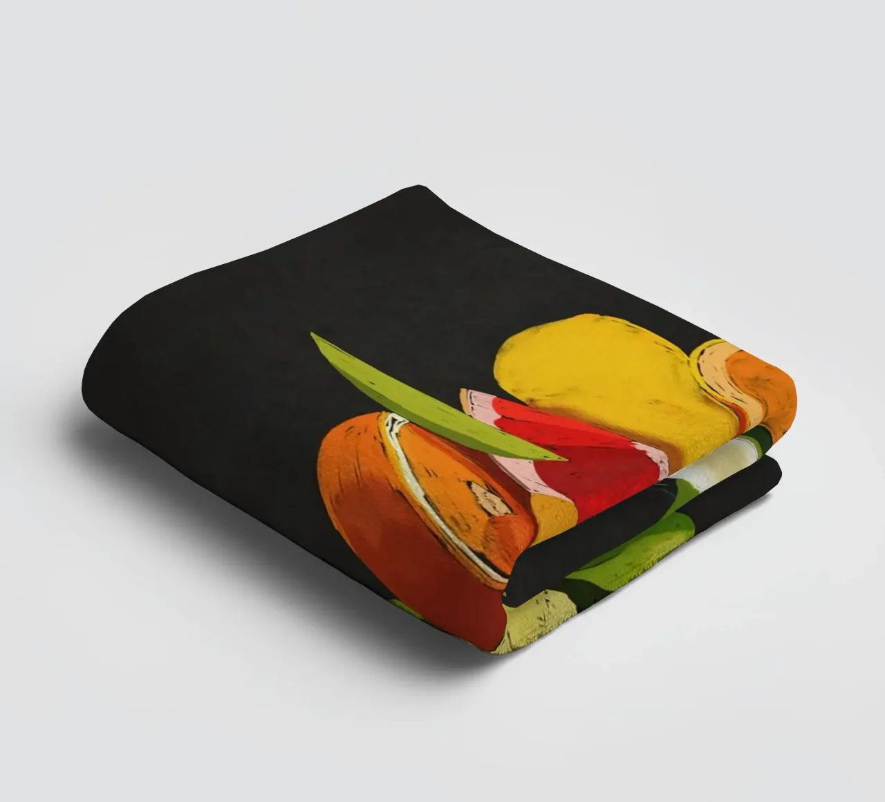 Frutta 7 scala asciugamano da bagno da LeaDArt