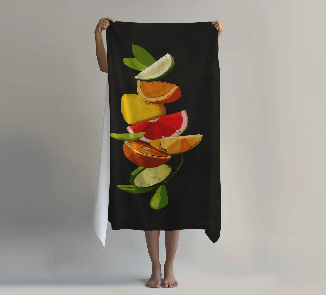 Frutta 7 scala telo mare da LeaDArt