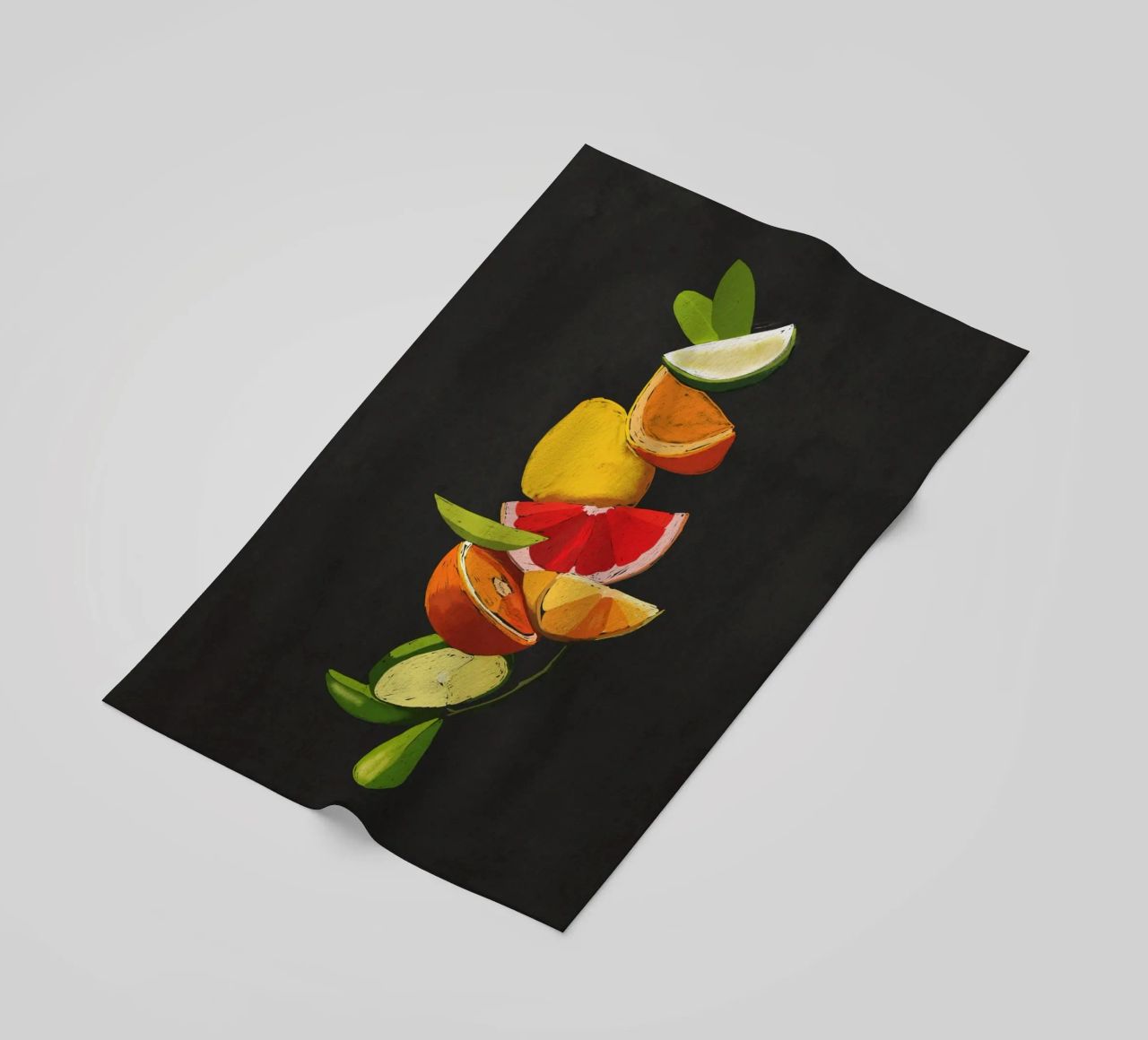 Frutta 7 scala telo mare da LeaDArt