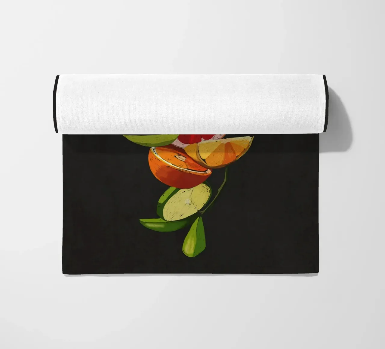 Waage Fruit 7 Strandtuch von LeaDArt