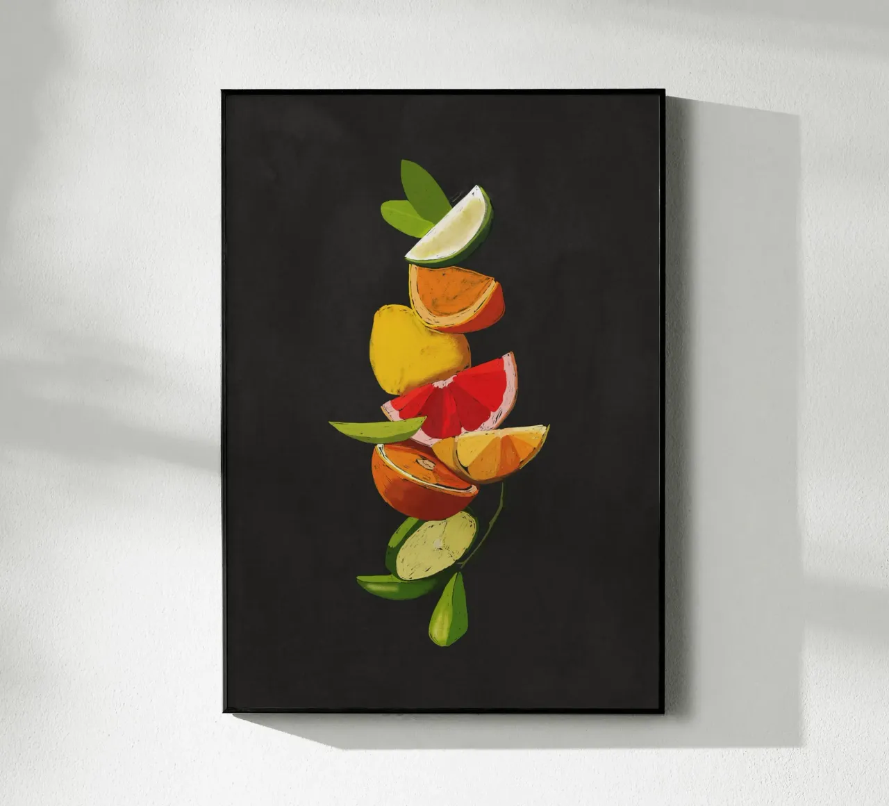 Fruta 7 escala metacrilato de LeaDArt