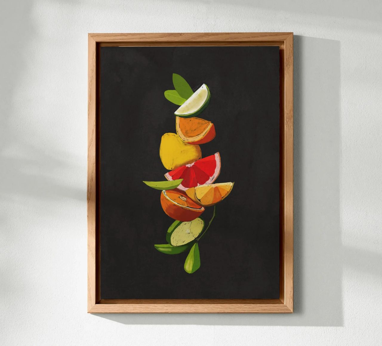 Frutta 7 scala alluminio dibond da LeaDArt