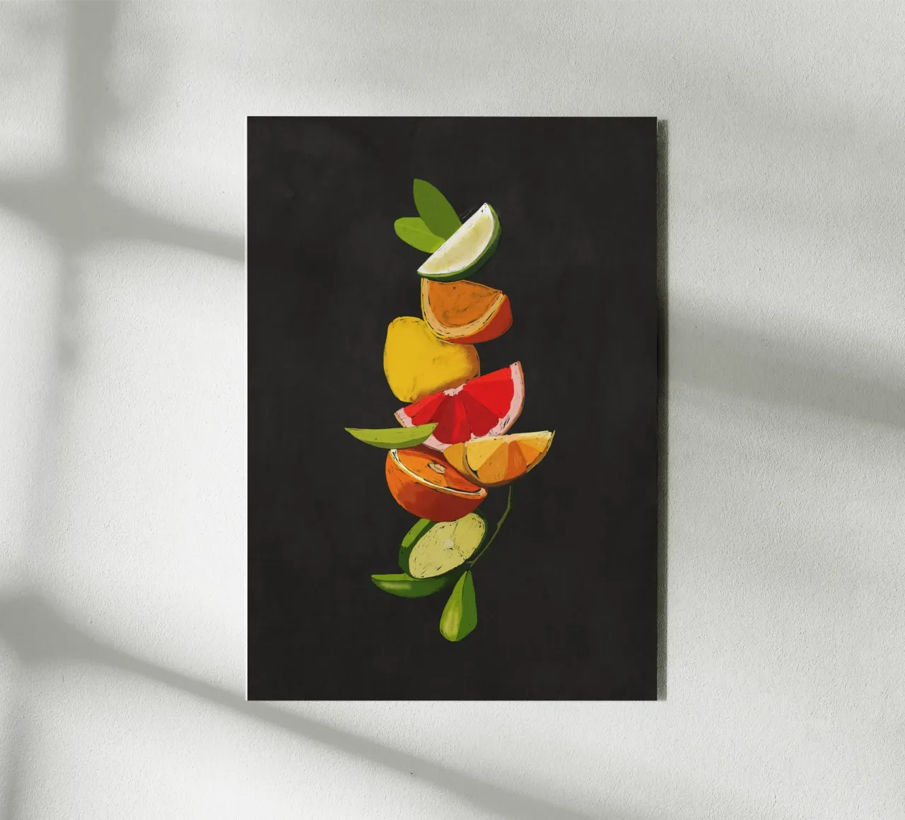 Frutta 7 scala alluminio dibond da LeaDArt