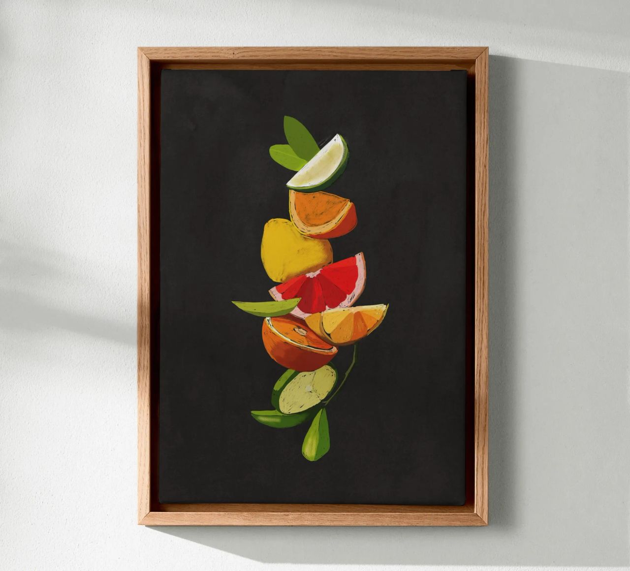 Frutta 7 scala tela da LeaDArt