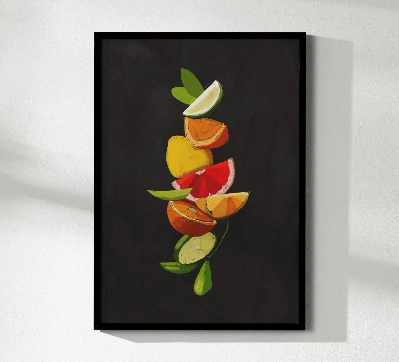 Frutta 7 scala poster da LeaDArt