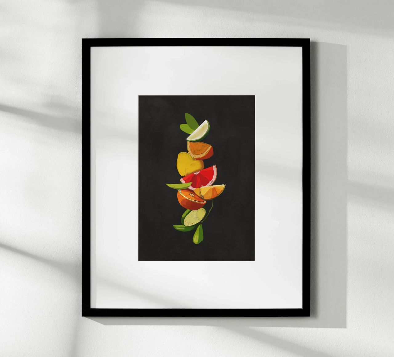 Frutta 7 scala poster da LeaDArt