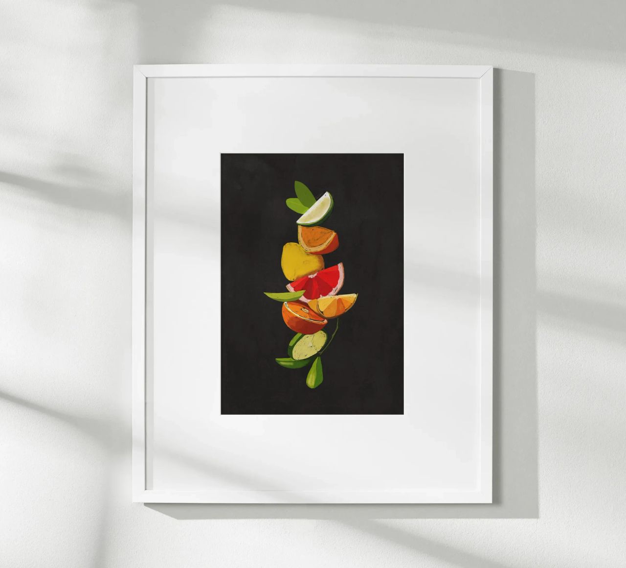 Frutta 7 scala poster da LeaDArt