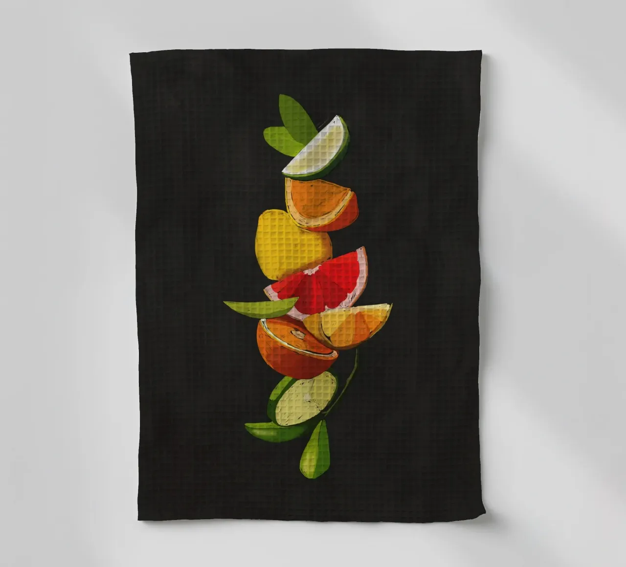 Frutta 7 scala canovaccio da cucina da LeaDArt