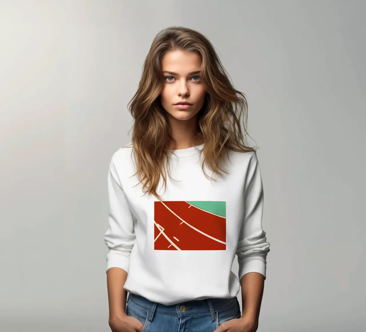 Tartan Track felpa da Rosi Feist