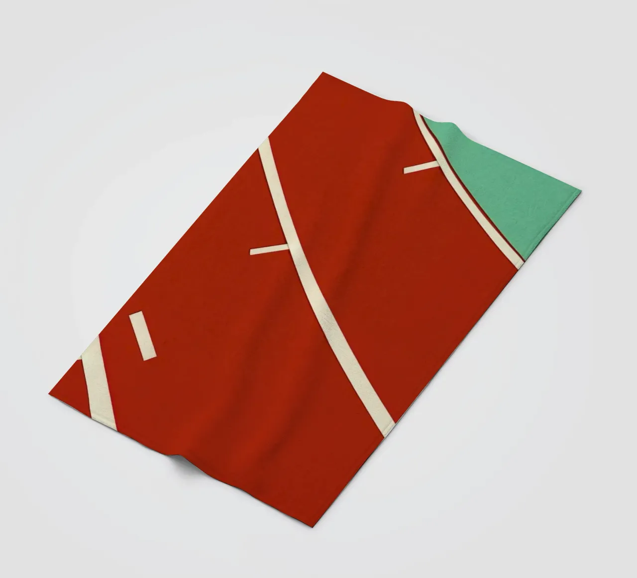 Tartan Track coperta in pile da Rosi Feist