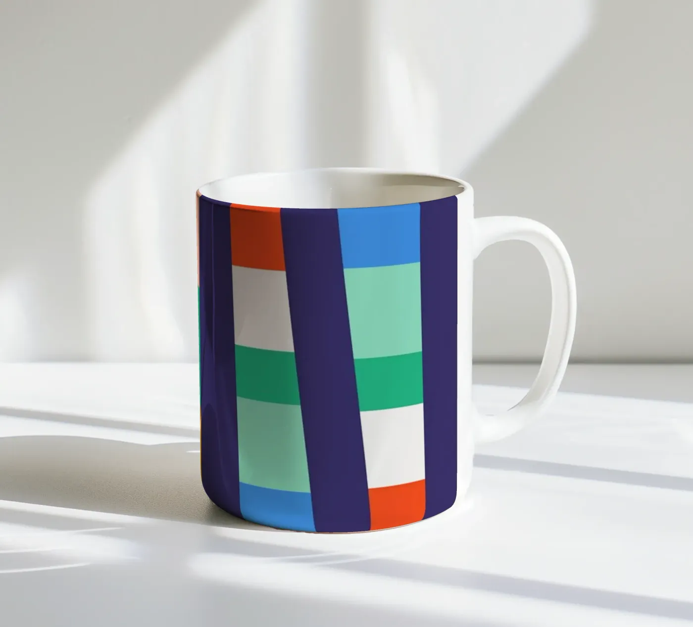 Pathways 2 ceramic mug by susanapaz