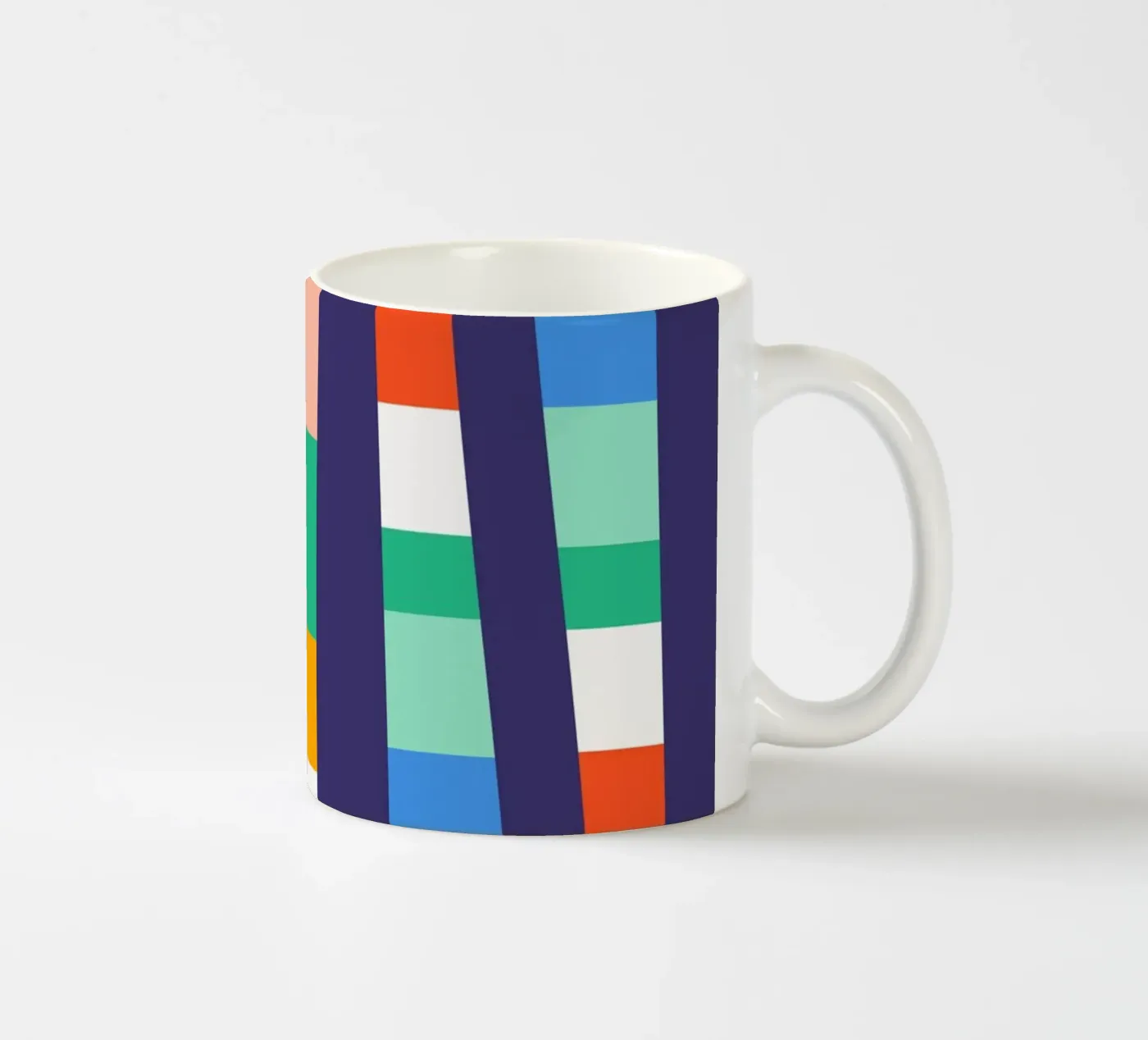 Pathways 2 ceramic mug by susanapaz