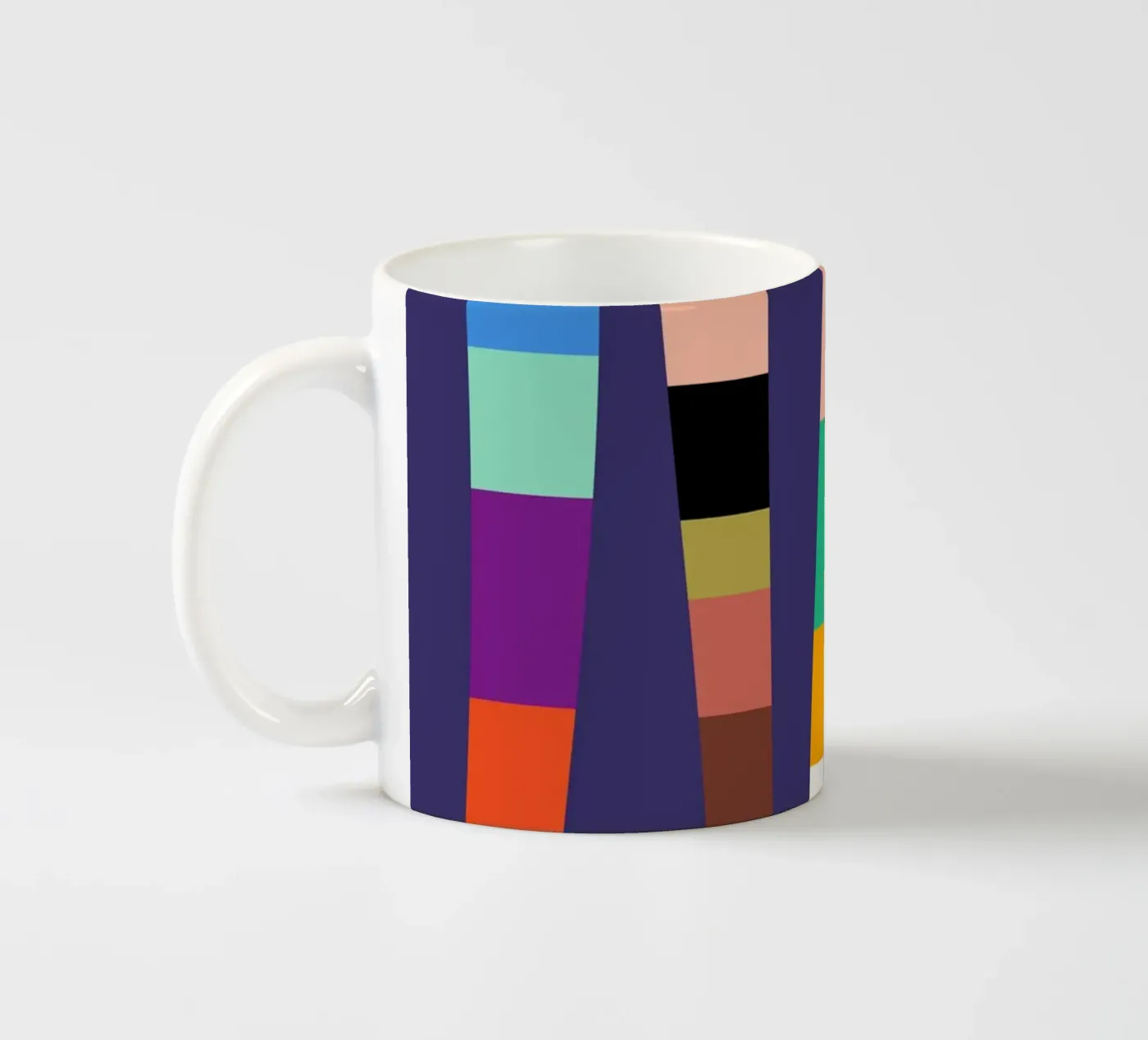 Pathways 2 ceramic mug by susanapaz