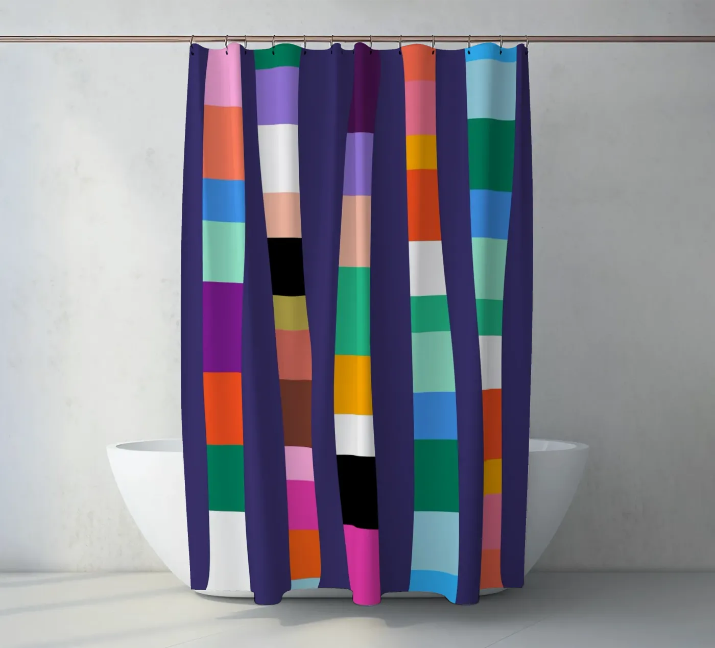 Pathways 2 Duschvorhang von susanapaz