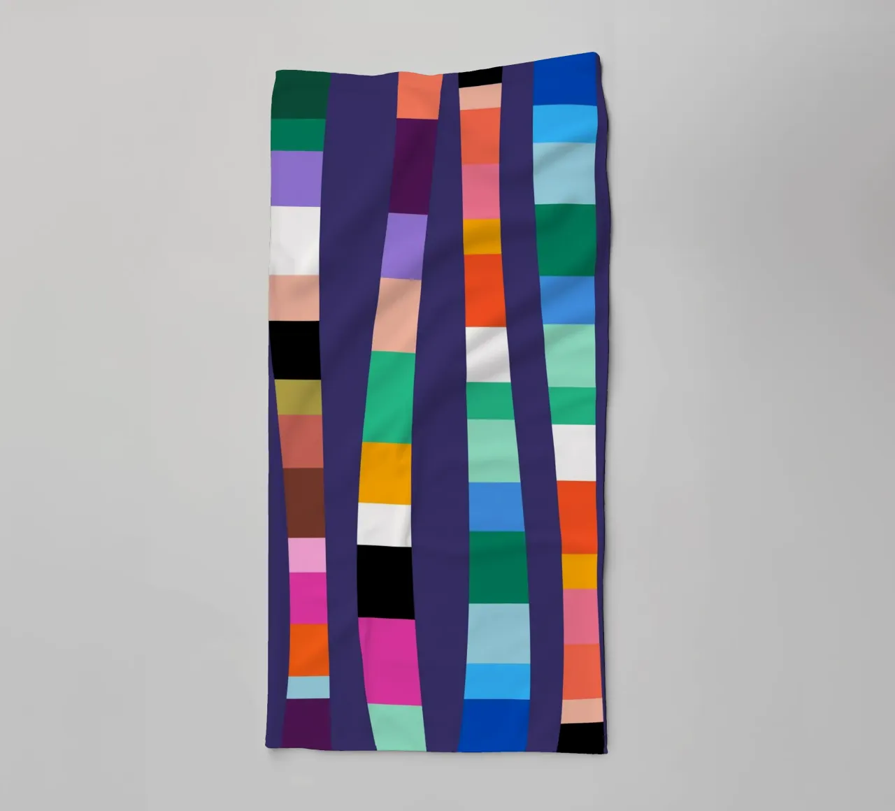 Pathways 2 towel by susanapaz