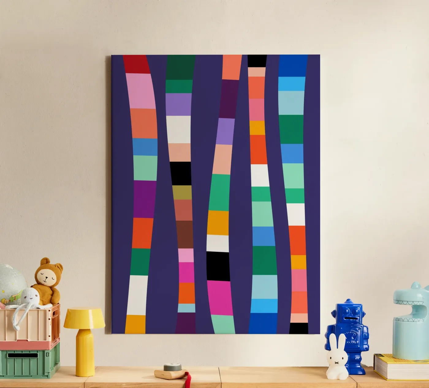 Pathways 2 canvas van susanapaz