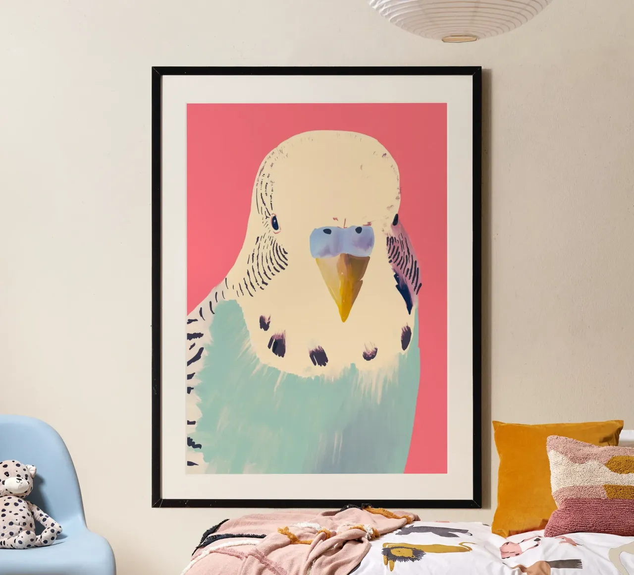 Parrot 5 poster da LeaDArt