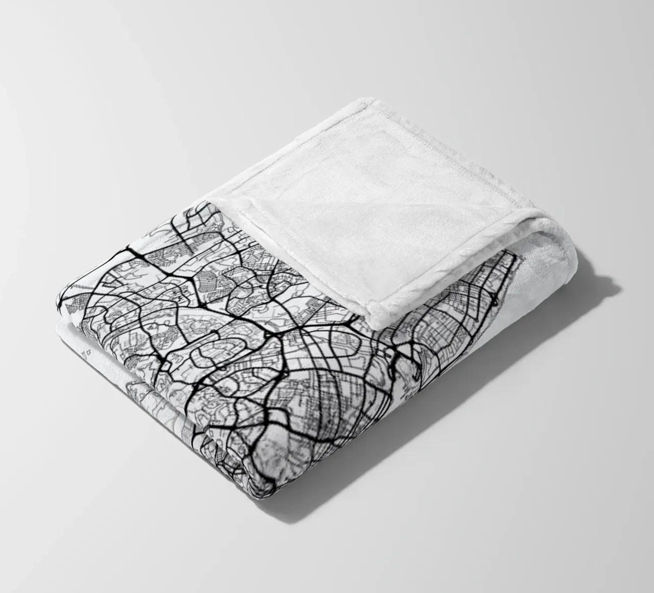 Singapore Minimal coperta in pile da Hubert Roguski